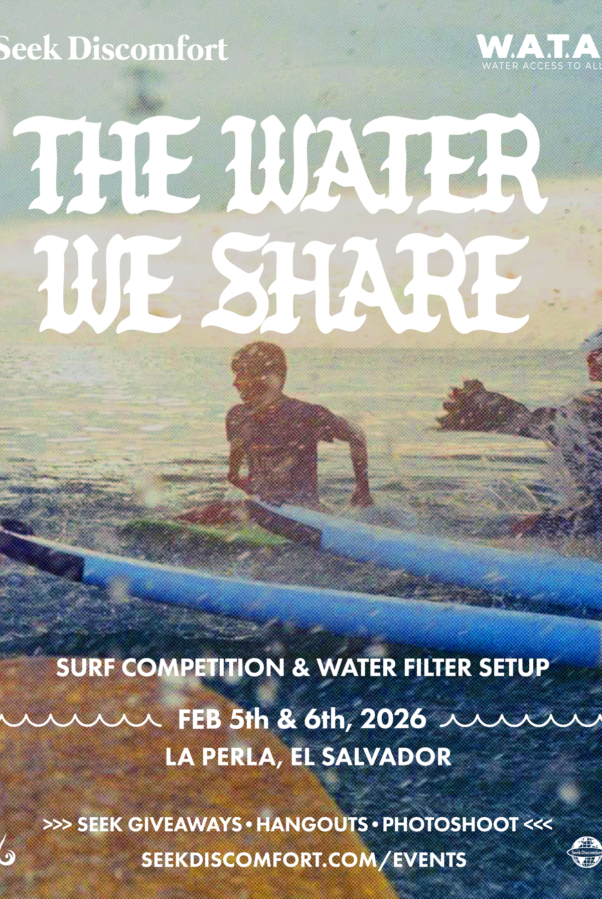 The Water We Share: Community Water Filter Setup + Surf Competition