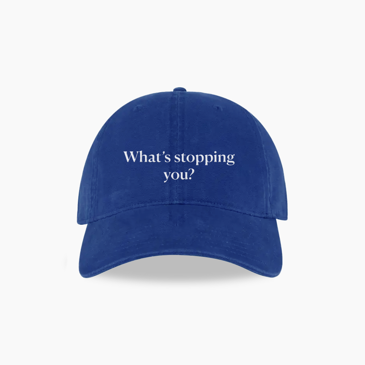 What's stopping you Cap – Seek Discomfort