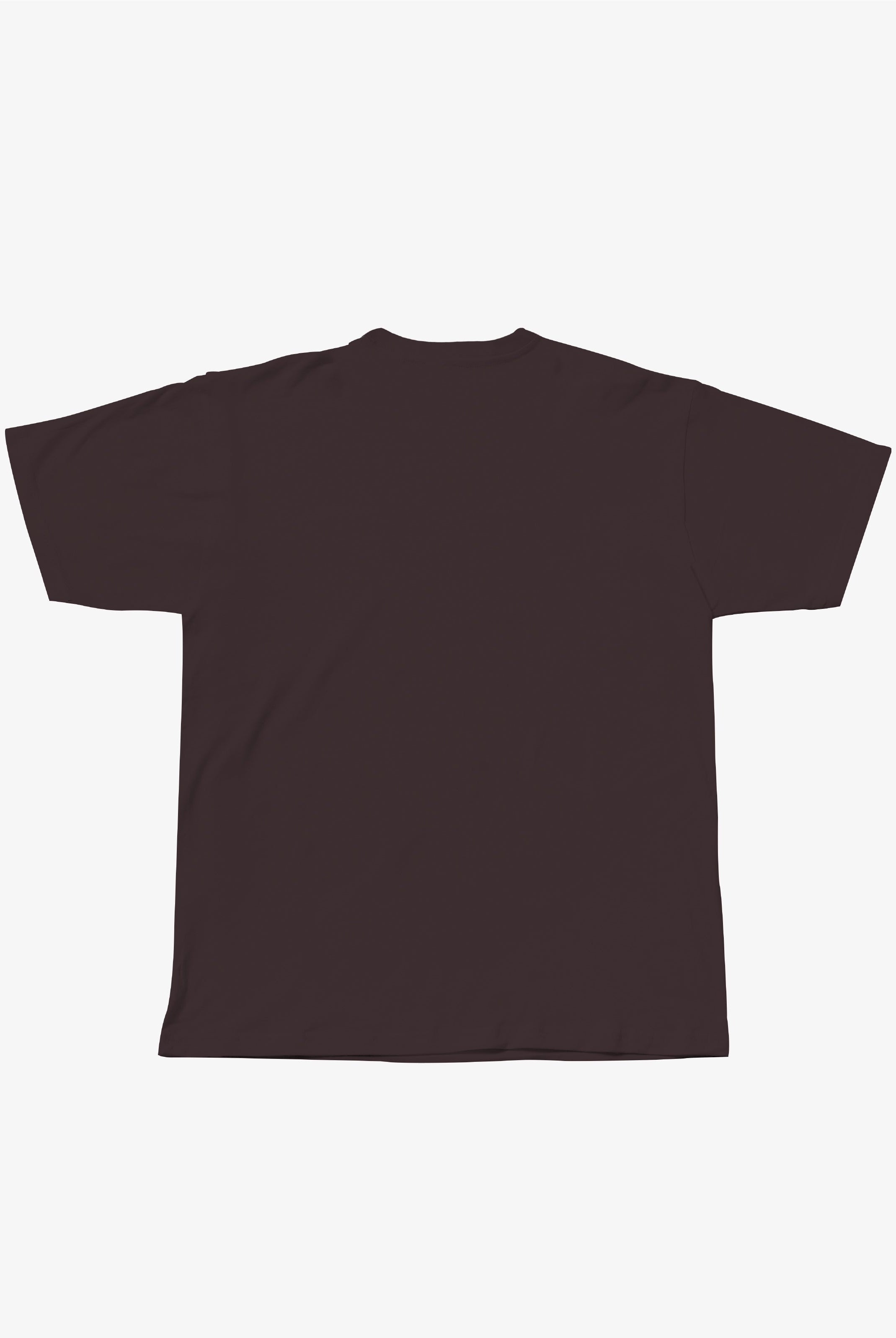 SD Essential Tee Dark Brown - back