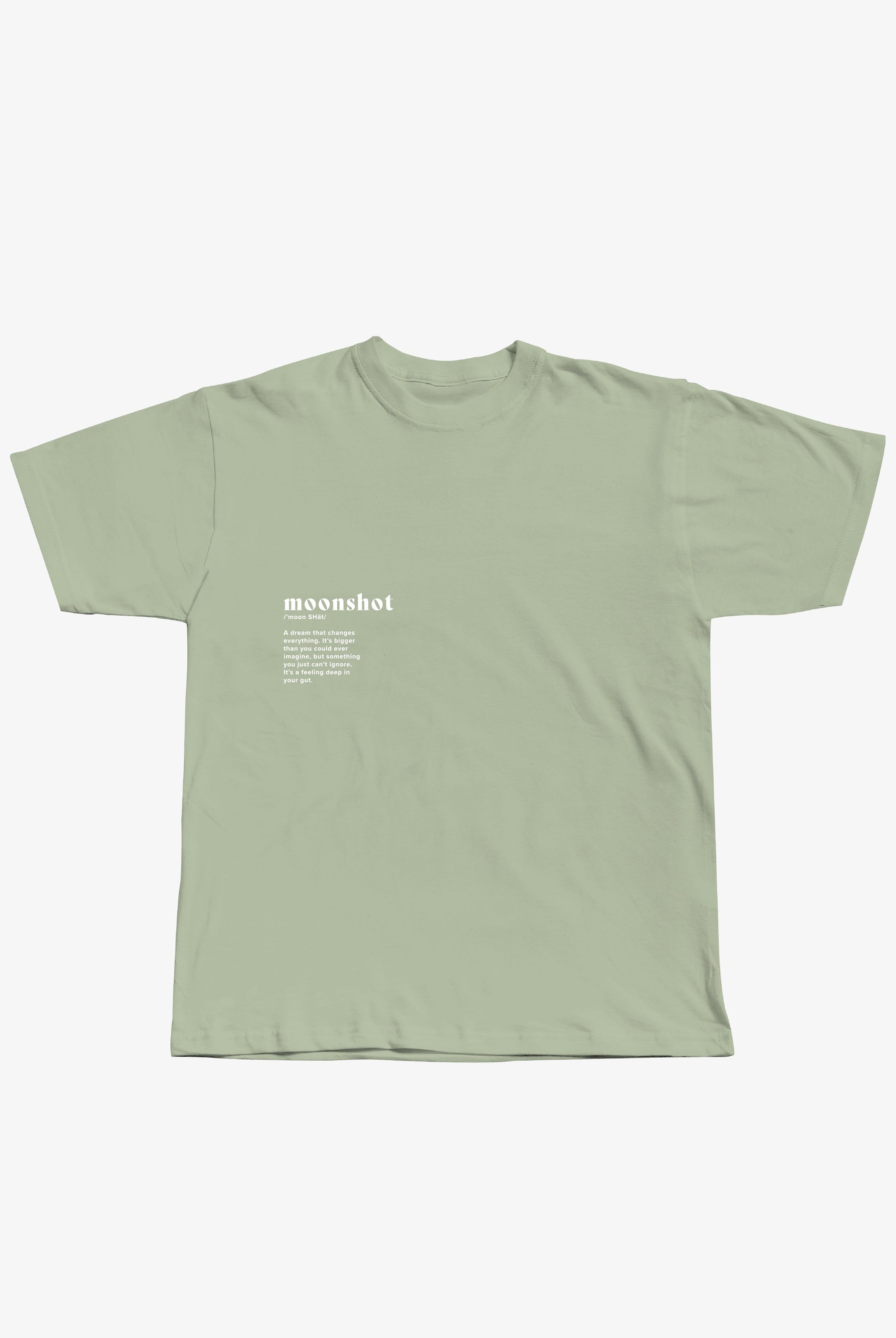 Olive Moonshot Tee - front
