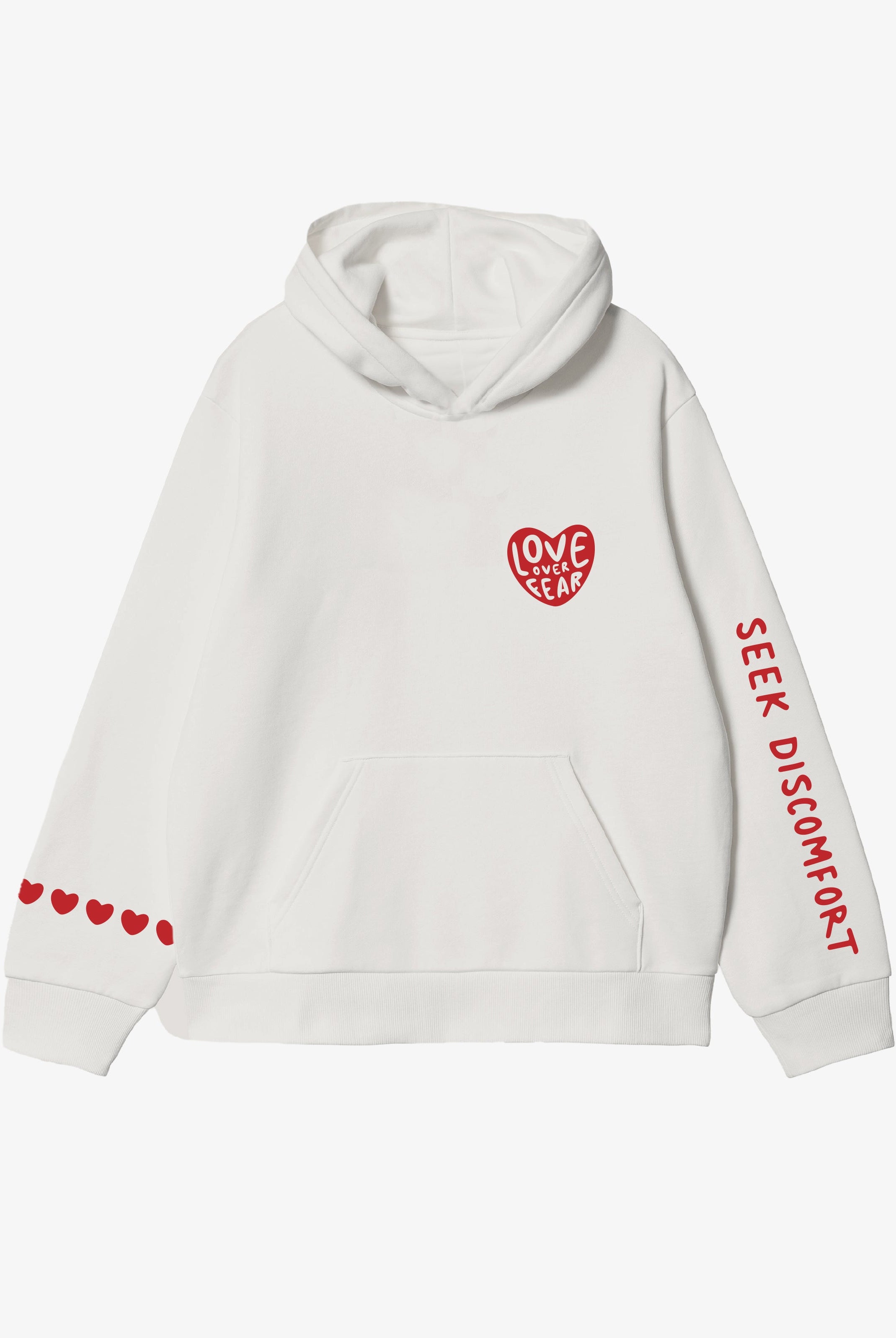 Bone LOF Hoodie (heart) - front