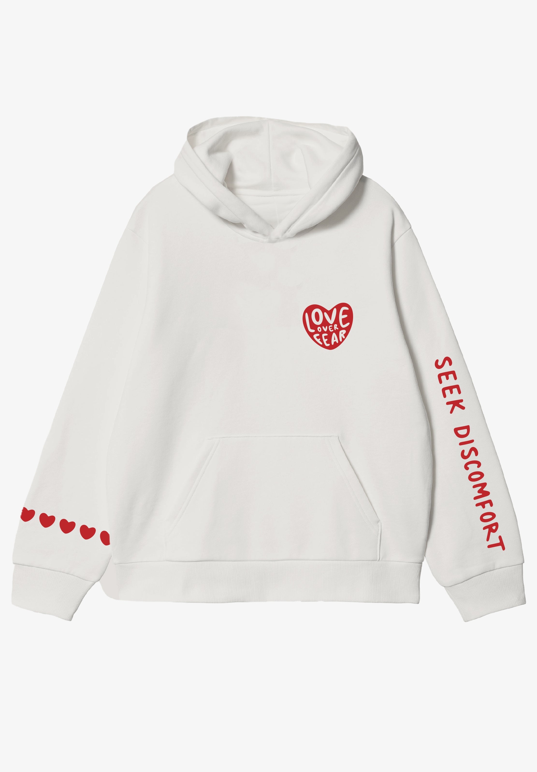 Bone LOF Hoodie (heart) - front