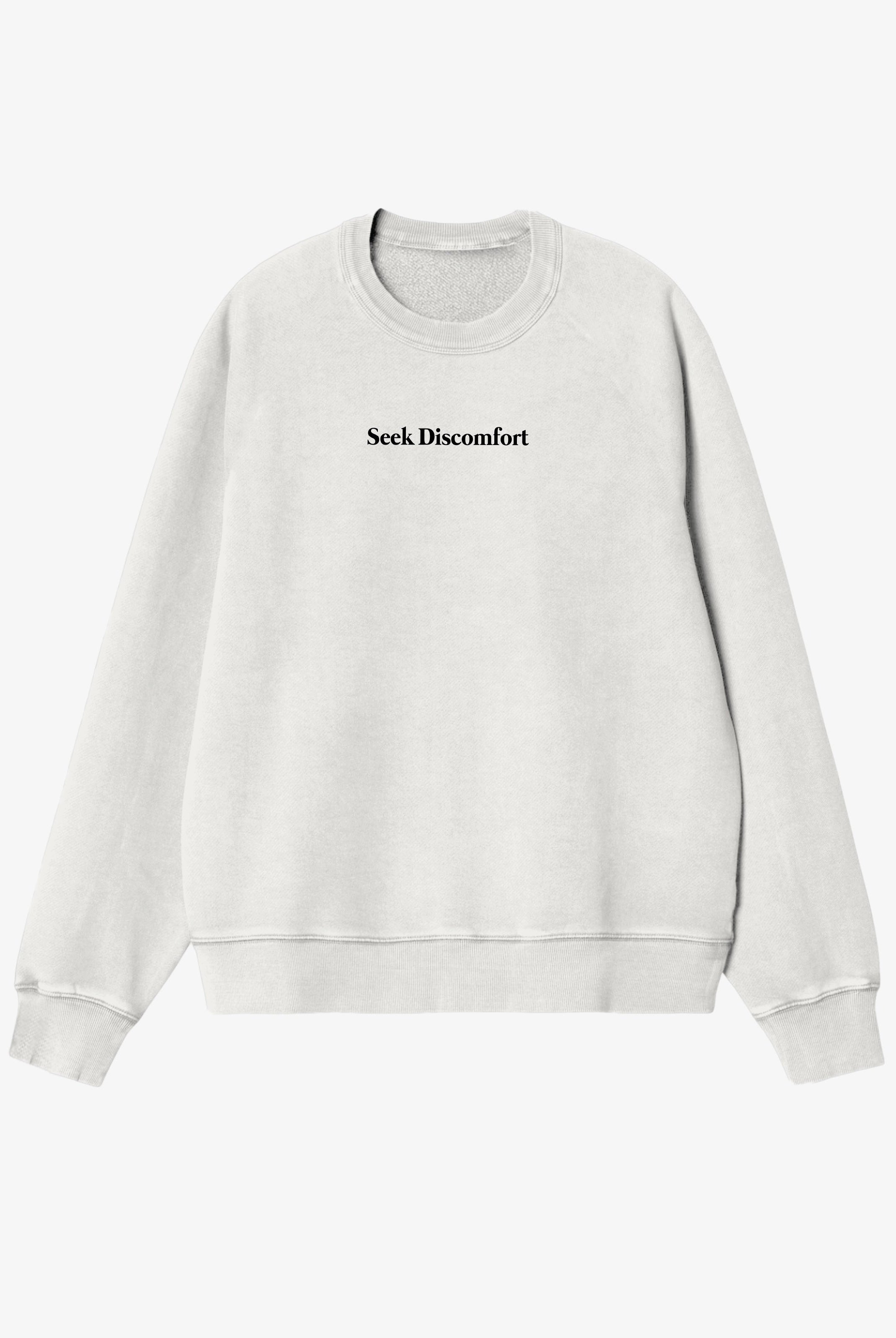 SD Essential Crewneck Bone - front