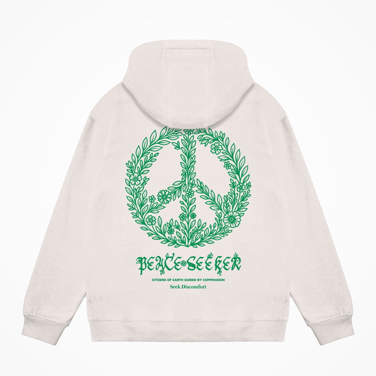Peace Seeker Hoodie Sandshell – Seek Discomfort