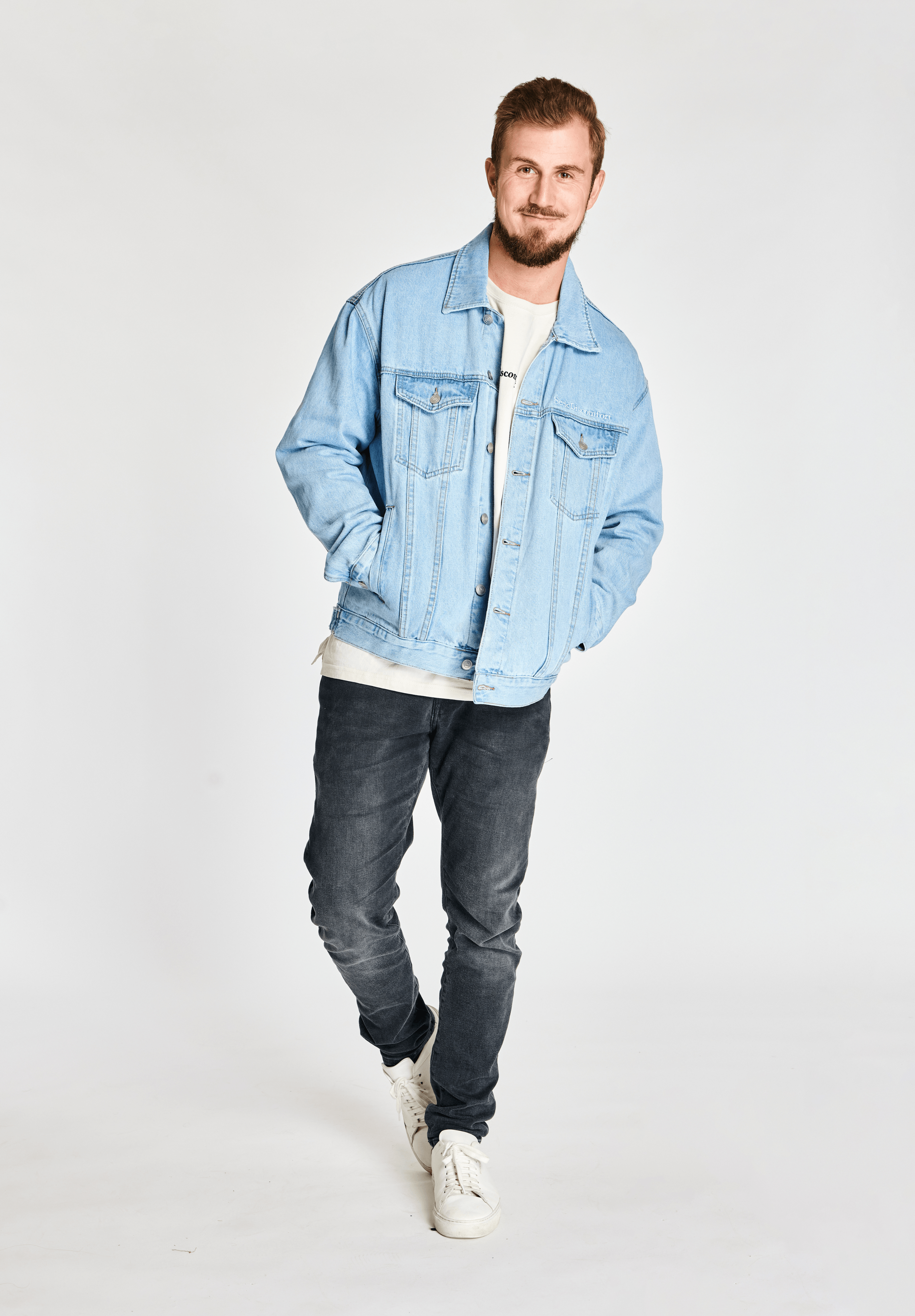 Seeker Light Wash Denim Jacket Seek Discomfort