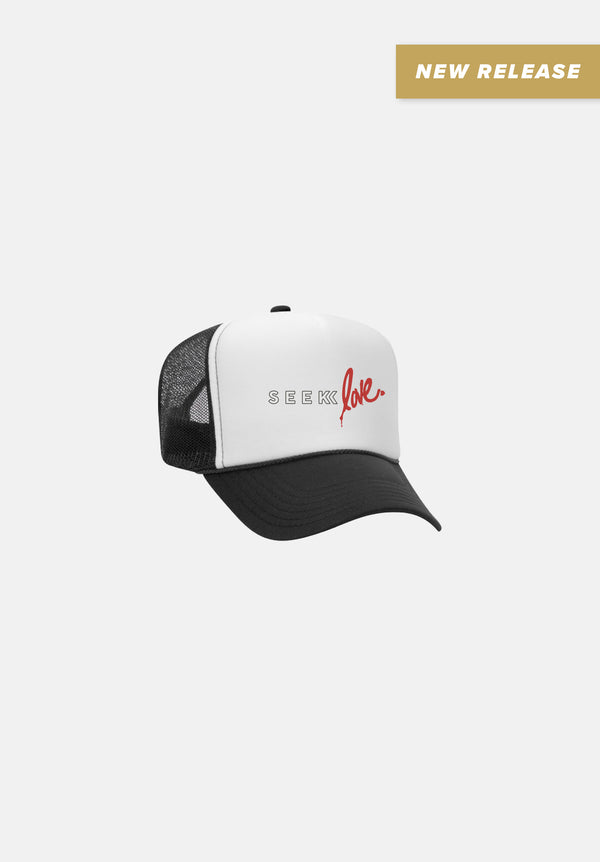 Seek Love Trucker Hat