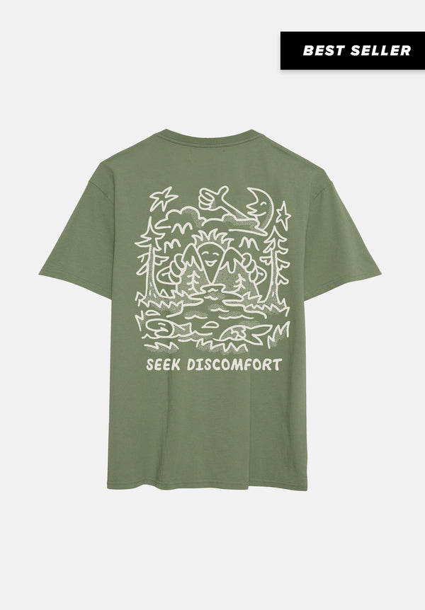 Green Retro Parks Tee