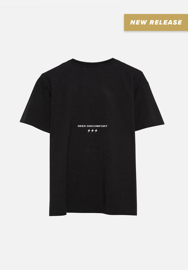 Black Comfort Zone Tee