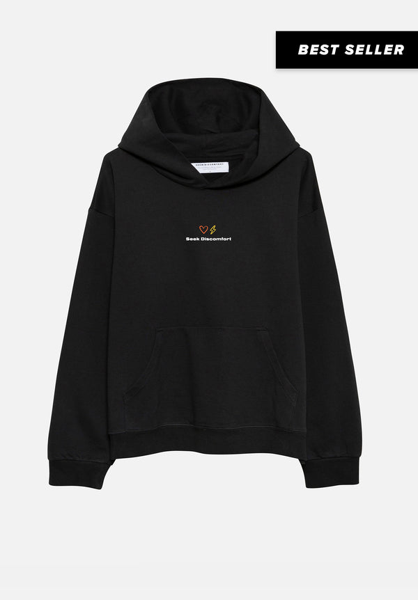 Black All the Love Hoodie