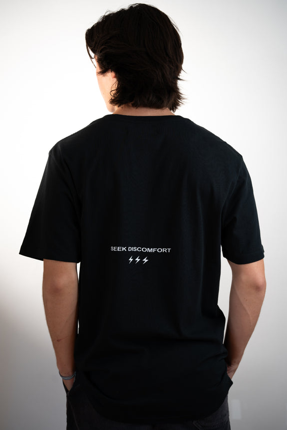 Black Comfort Zone Tee