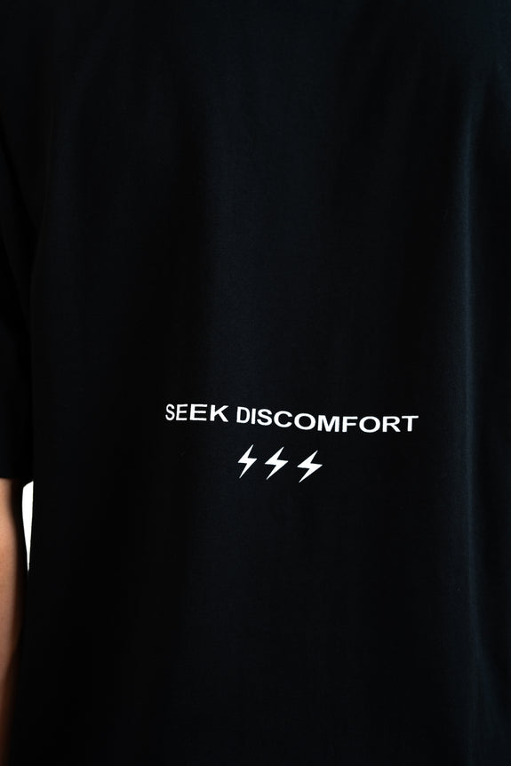 Black Comfort Zone Tee