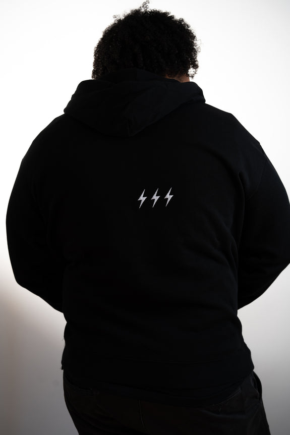 Black Mountain Outline Hoodie