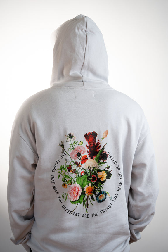 Bone Flowers Hoodie