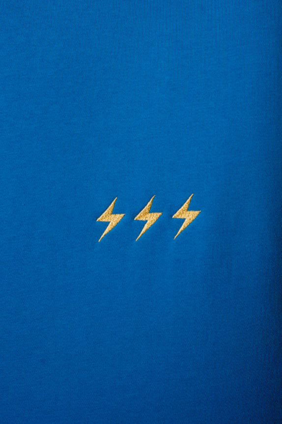 Blue Love Over Fear Hoodie