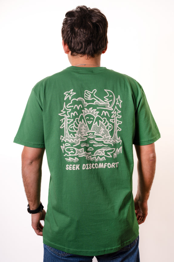 Green Retro Parks Tee