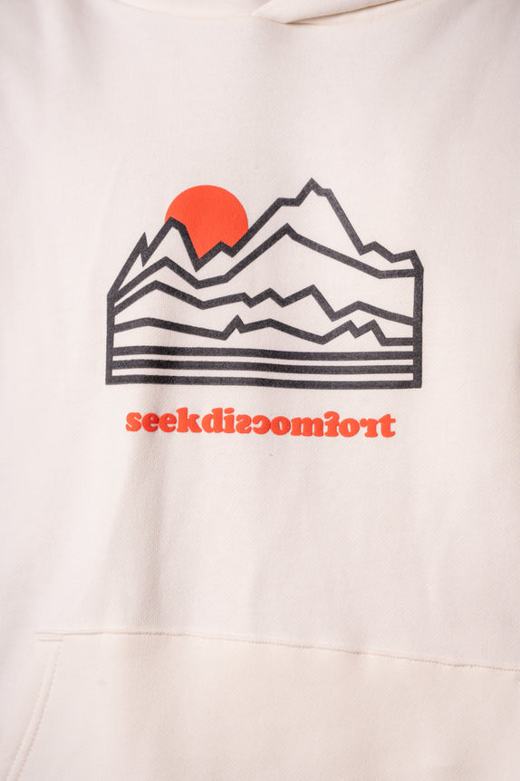 Bone Mountain Outline Hoodie