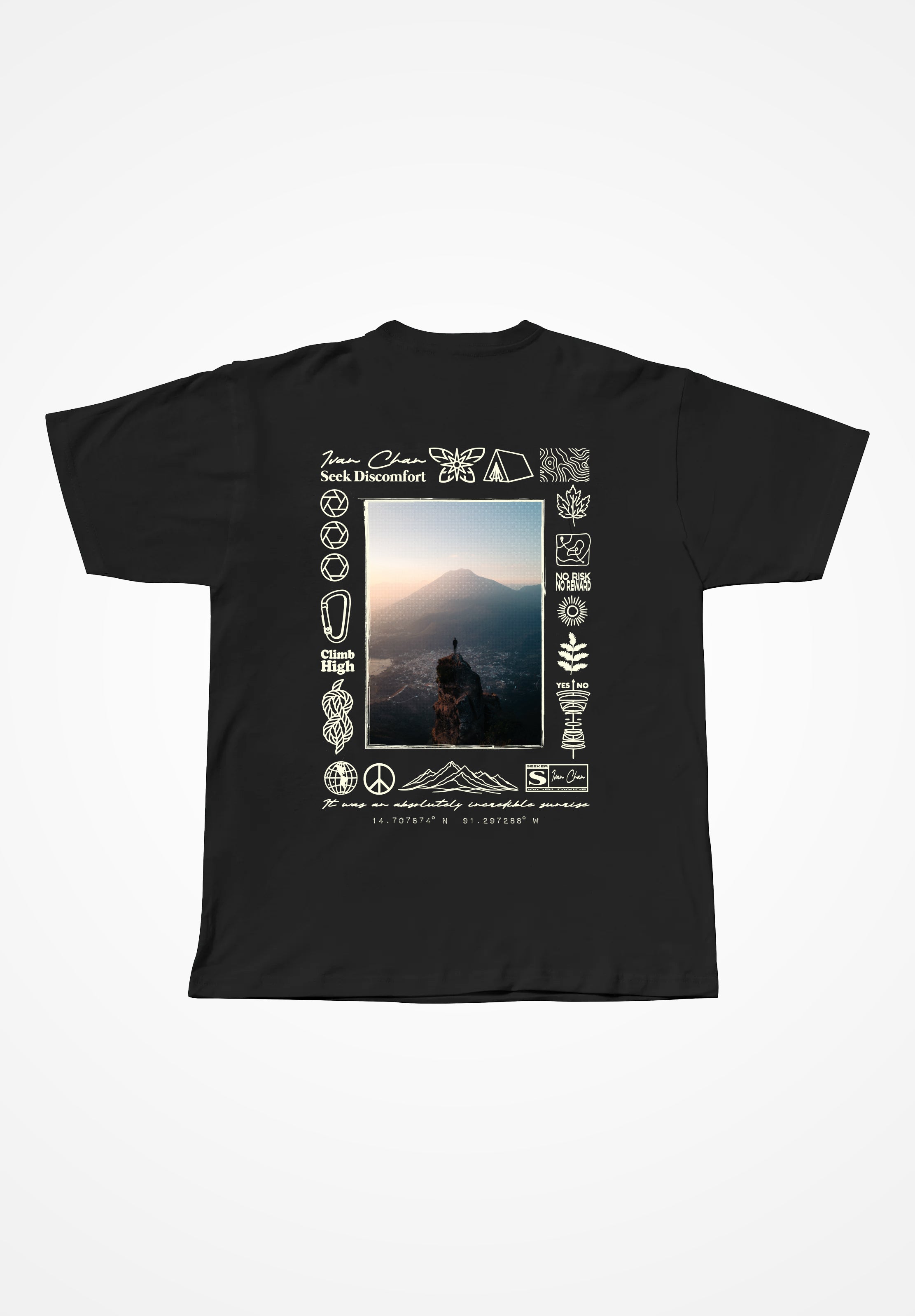 【SATIIIZ】Mariner Heart Selpa Washing T-Shirt SD x Ivan Chan Tee – Seek Discomfort
