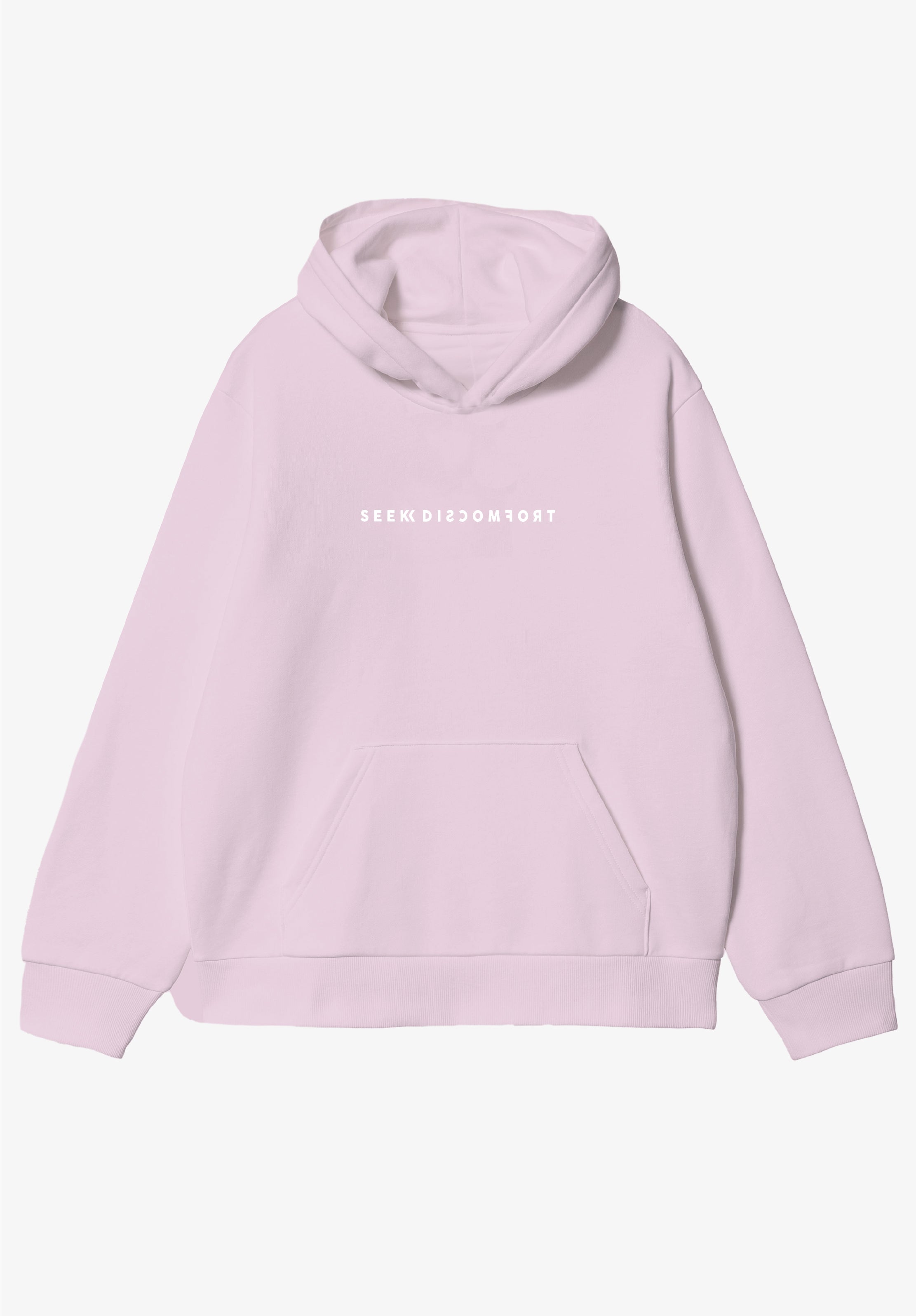 SD Diamond Back Baby Pink Hoodie - front