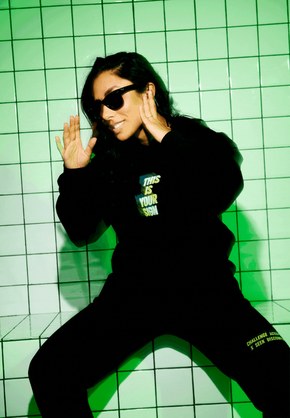 'This Is Your Sign' Gradient Hoodie - Seek Discomfort