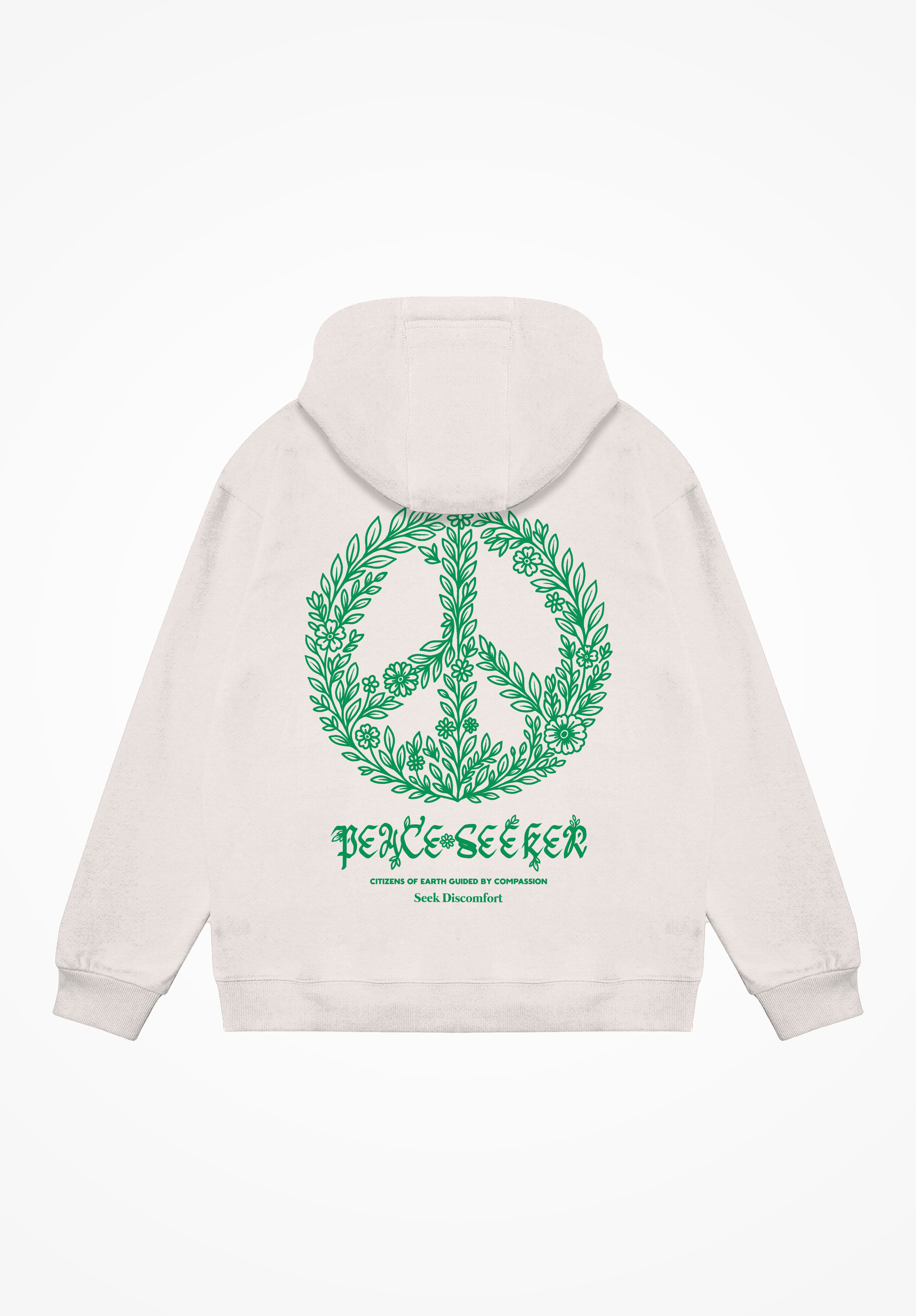 Peace Seeker Hoodie Sandshell – Seek Discomfort