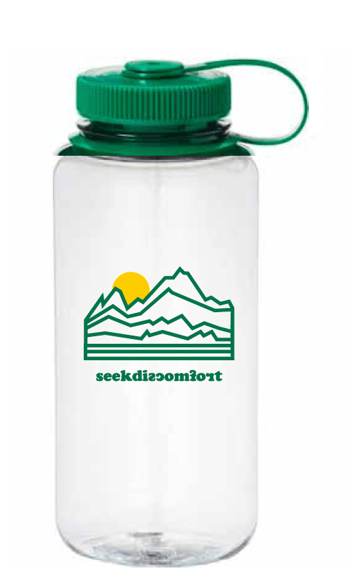 Seek Retro Water Bottle - Seek Discomfort
