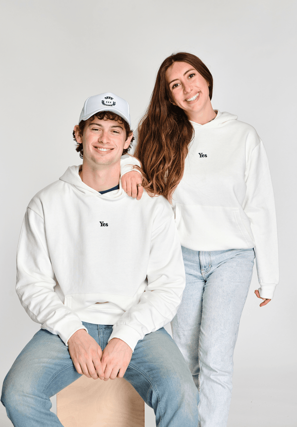 'Yes' Essential Hoodie - Seek Discomfort