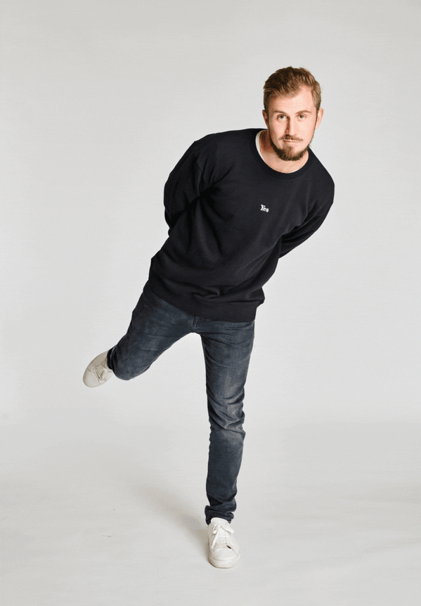 'Yes' Essential Sweatshirt - Seek Discomfort